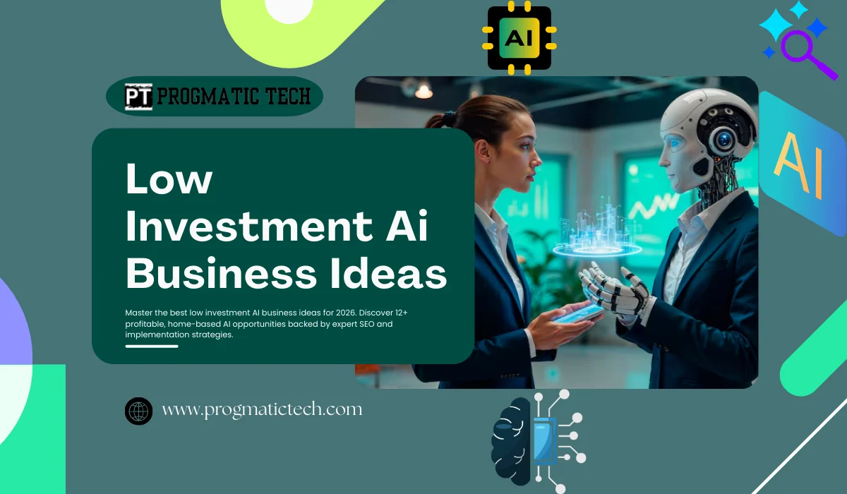 15 Low Investment AI Business Ideas for 2026